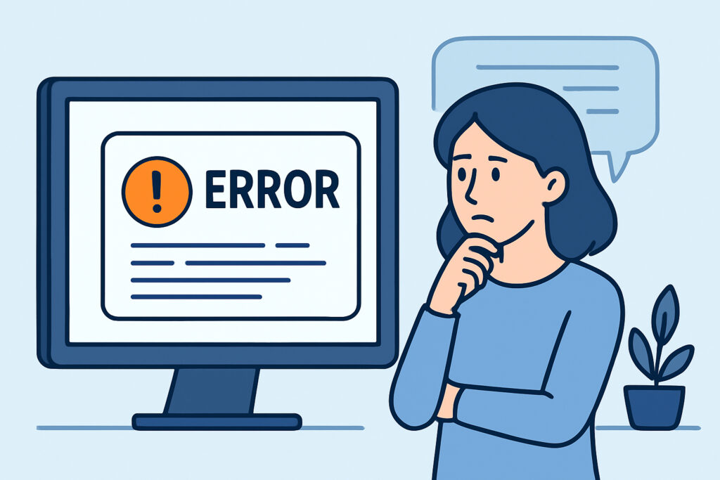 Error Messages – When They Leak Too Much Detail